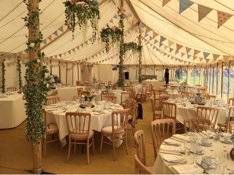 Cornwall Marquee Hire Gemma and Jacob